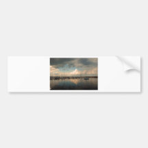 Storm Clouds over Menomonee, MI Bumper Stickers