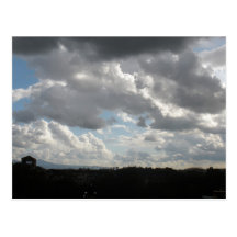 Storm Clouds over the Aventine Post Card