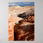 Storm Coming - White Domes Trail Print
