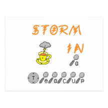Storm in a Teacup Post Card