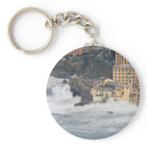 Storm in Camogli Key Chain