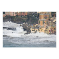 Storm in Camogli Photographic Print