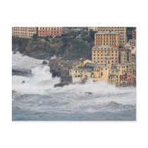 Storm in Camogli Postcards