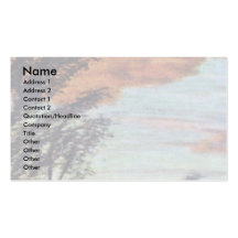 Storm Landscape By Stuck Franz Von Business Cards