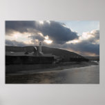 storm on the Chemung Poster