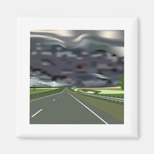 Storm on the Horizon Magnet
