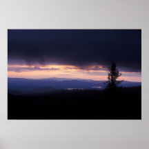 Storm over Mount Greylock Berkshires Massachusetts Print
