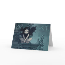 "Storm over Notre Dame" Greeting Card