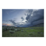 Storm over Yellowstone Photographic Print