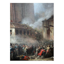Storming the Bastille, 14 July 1789 Postcard