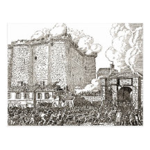 Storming the Bastille, 1900, Paris Post Cards