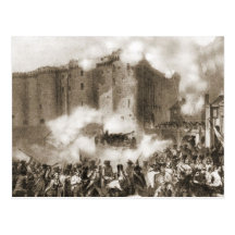 Storming the Bastille, 1900, Paris Postcard