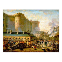 Storming the Bastille, 1900, Paris Postcards