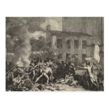 Storming the Bastille, 1900, Paris Postcards