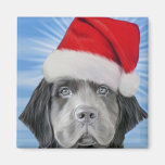 Stormy Christmas Refrigerator Magnet