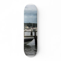 Stormy Day at the Harbour Essex CT Skate Decks