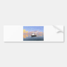 stormy seas bumper sticker