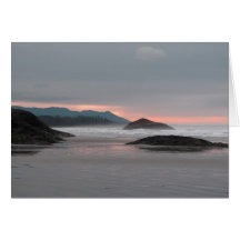 Stormy sunset greeting cards
