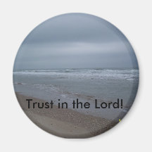 Stormy? Trust in the Lord! Magnet