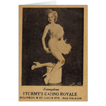 Stormy's Casino Royale Greeting Card