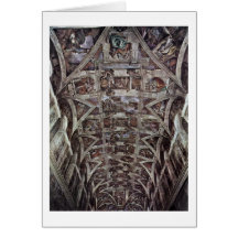 Story Of Creation In Sistine Chapel By Greeting Cards