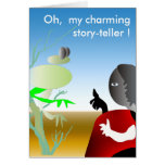 Story Teller Greeting Card