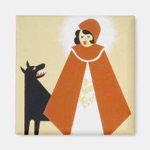 Story Telling - Red Riding Hood Magnet