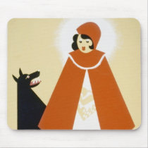 Story Telling - Red Riding Hood Mousepads