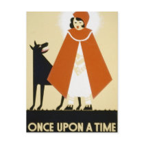 Story Telling - Red Riding Hood Post Card