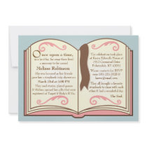 Storybook Baby Shower Invitations