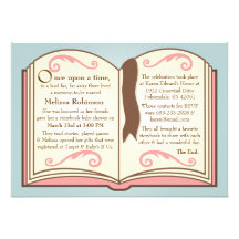 Storybook Baby Shower Invitations
