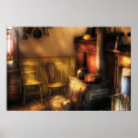 Stove - An old farm kitchen Poster