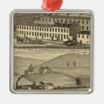 Stove foundry, fitting shops ornament
