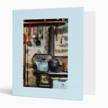 Stove With Tea Kettle Binders