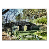Stow Lake On Father's Day cards