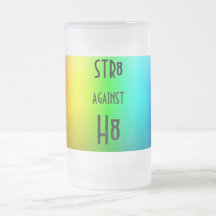 STR8 AGAINST H8 COFFEE MUGS