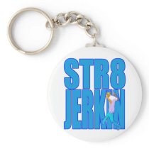 STR8 JERKIN jerk jerking dance hip-hop rap music Key Chain