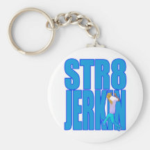 STR8 JERKIN jerk jerking dance hip-hop rap music Key Chain
