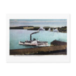Str. Mt. Washington, Lake Winnipesaukee, N.H. Postcard