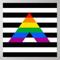Straight Ally Pride Posters