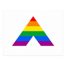 Straight Ally Symbol Post Card