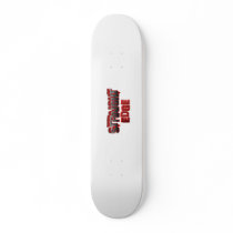 Straight Edge Skate Board Deck