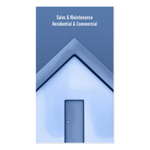 Straight House Business Card
