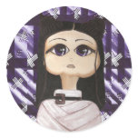 Straight Jacket Quantum Cutie Round Sticker