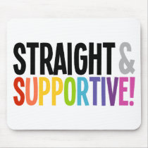 Straight & Supportive Mouse Pad