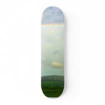 Strandhill Rainbows Clouds Over Knoicknara Custom Skateboard
