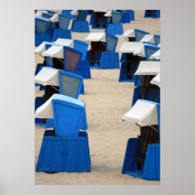 Strandkorb Deutschland Plakatdrucke