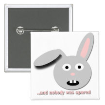 Strange Cartoon Bunny Pins
