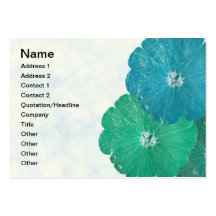 Strange Flowers Business Card
