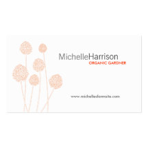 STRANGE FLOWERS Business Card